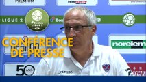 Conférence de presse ESTAC Troyes - Clermont Foot (1-2) : Laurent BATLLES (ESTAC) - Pascal GASTIEN (CF63) - 2019/2020