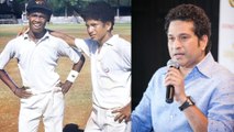 Sachin Shares Adorable Childhood Photo With Vinod Kambli On Twitter || Oneindia Telugu