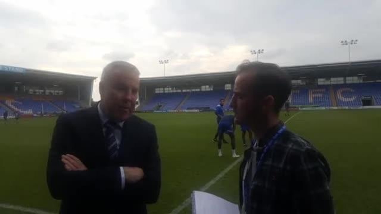 Kenny Jackett speaks after defeat to Shrewsbury