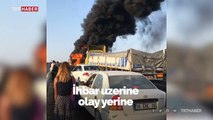 İzmir-Bursa yolunda otobüs yangını