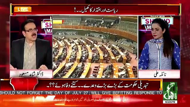 Kon Kon Is Siasi System Ka Hissa Hain Aur Kon Nahi Hai.. Shahid Masood Telling