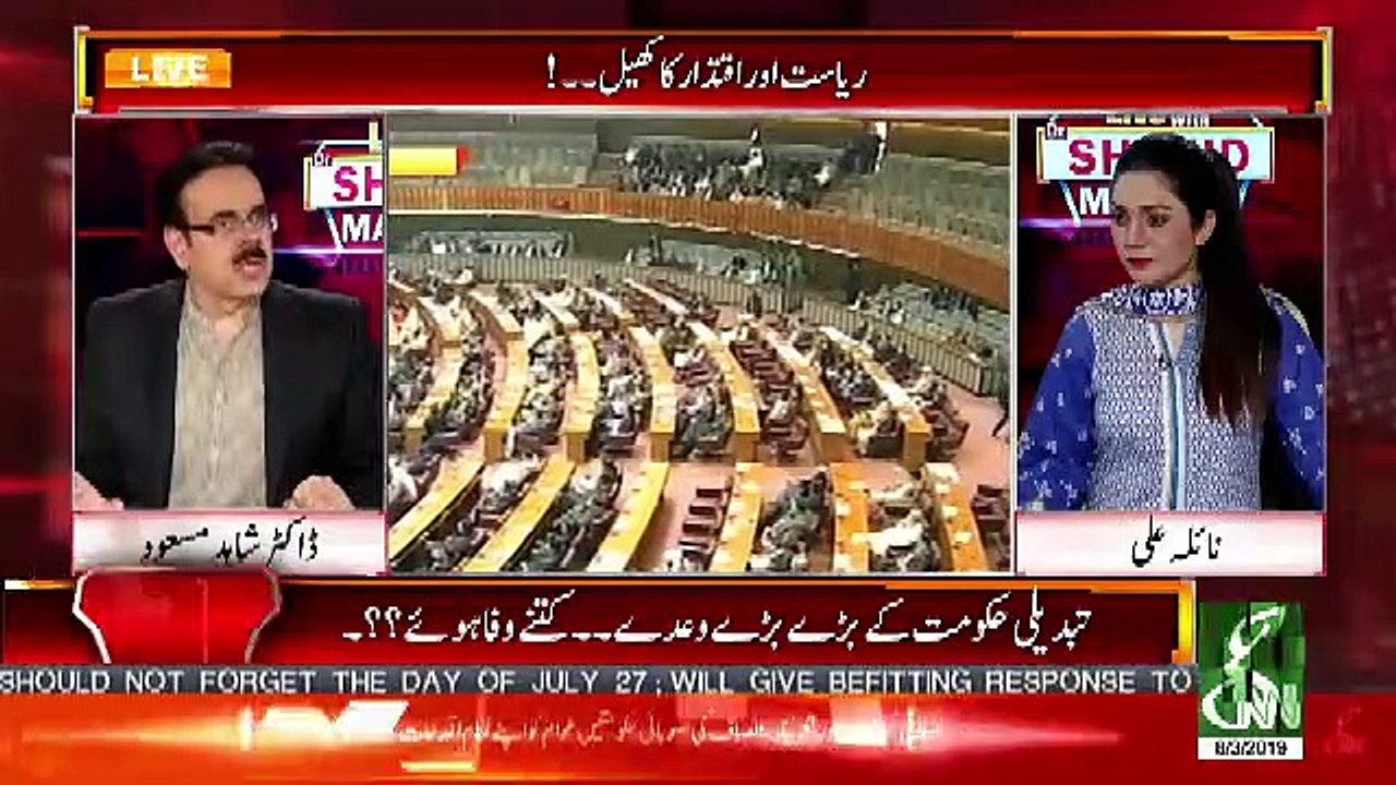 Kon Kon Is Siasi System Ka Hissa Hain Aur Kon Nahi Hai.. Shahid Masood Telling