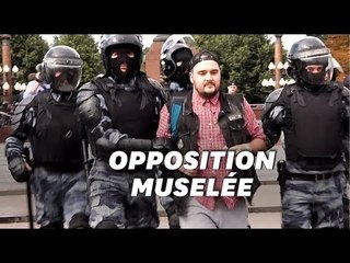 À Moscou, les images des arrestations en cascade de l'opposition