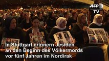 Jesiden erinnern in Stuttgart an IS-Genozid
