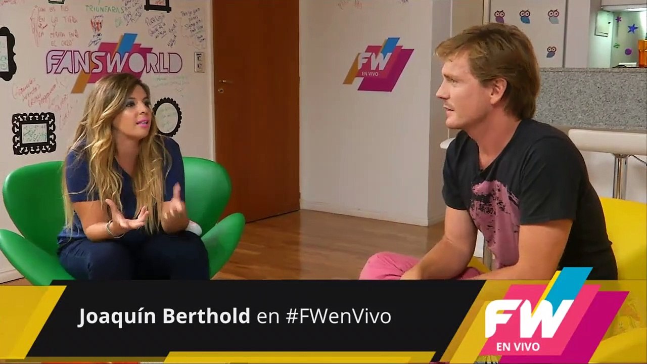 Joaquin Berthold habla de los fans de Violetta