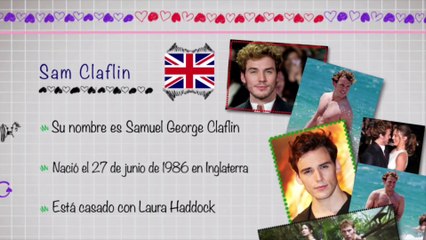 Los Bombones: Sam Claflin