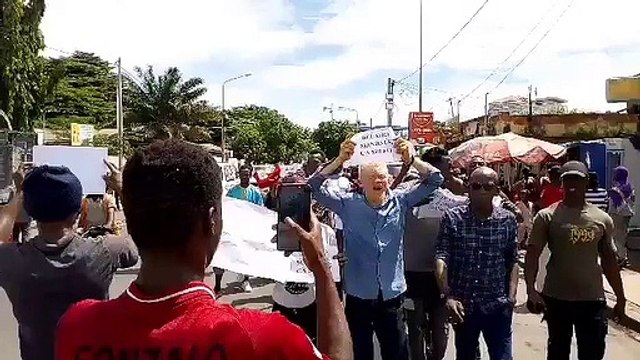 Des jeunes de Kaloum disent Non à un 3e mandat pour Alpha Condé