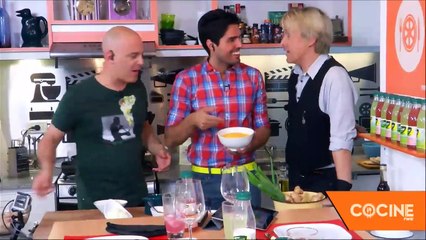 Esteban Prol cocina langostinos