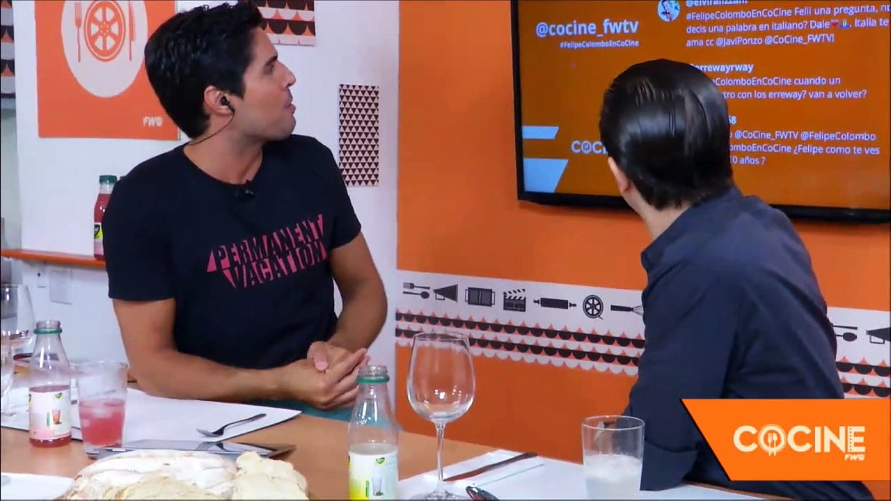 Felipe Colombo: "De Rebelde Way a la que menos veo es a Lu Lopilato"