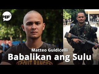 Matteo Guidicelli Babalik Sa Sulu Maglalabas Ng Documentary Ng Kanyang Military Journey Video Dailymotion