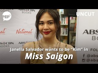 Janella Salvador, gustong maging next "Kim" sa Miss Saigon | PEP Uncut
