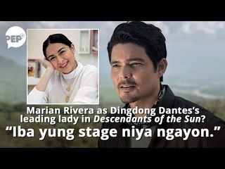 Ang sagot ni Dingdong Dantes kung sino ang leading lady niya sa Descendants of the Sun