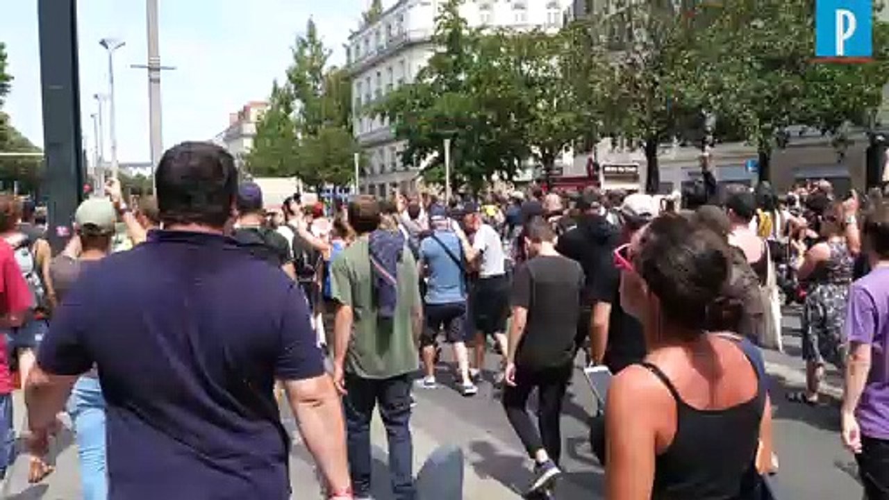 Nantes : manifestation tendue contre les violences policières