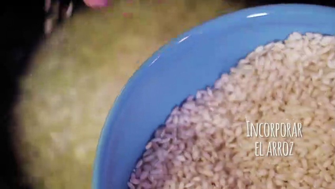 Risotto de zanahorias y hongos de la película "Bajo la misma estrella"