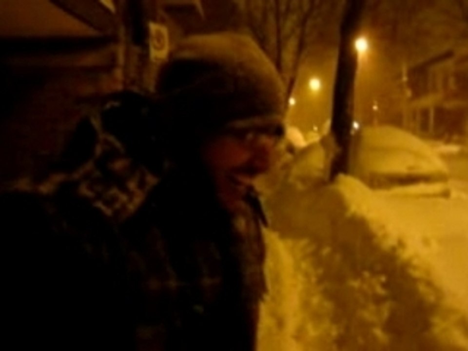 Dans la neige