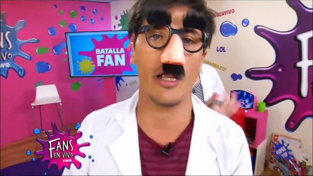 Fans en Vivo #70 - Blooper los chicos saludan a la participante en italiano