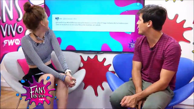 Fans en Vivo #70 - Blooper los chicos imitan a Mica
