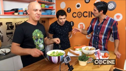 Nazareno Casero nos visitó con su perro