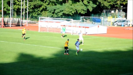 Skrót z sparingu Flota Świnoujście 6 - 1 (2 - 0)  Jeziorak Szczecin