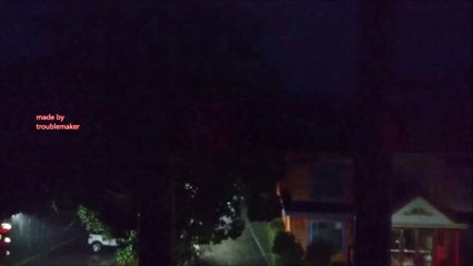 China Vlog 19 Thunderstorm filmed from the prison window