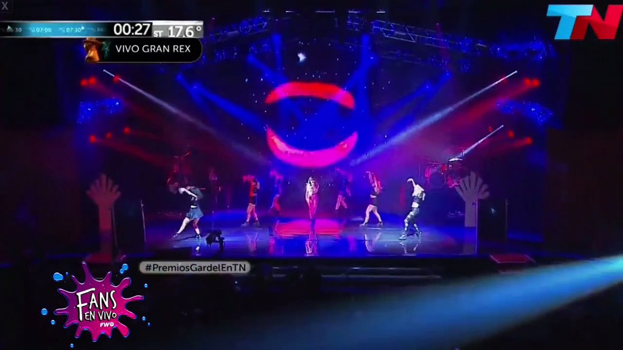 Lali Esposito en los Premios Carlos Gardel - Fans en Vivo #82