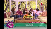 Coco Maggio, Mica Vazquez y Jenny Martinez en el Festival Peru contra el Bullying