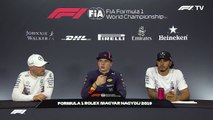 F1 2019 Hungarian GP - Post-Qualifying Press Conference