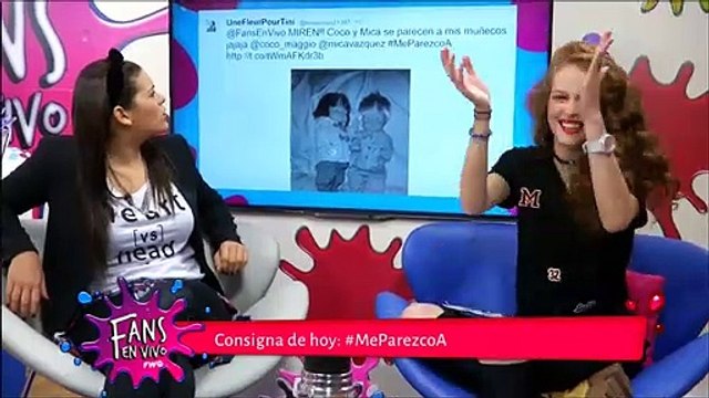 Blooper Mica y Coco se parecen a bebes - Fans en Vivo #124