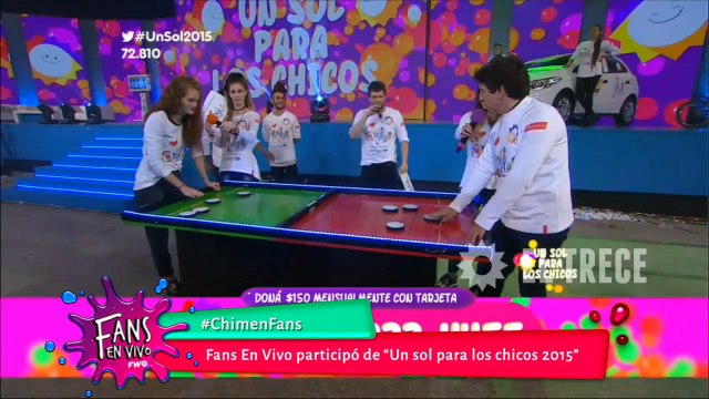 Ruggero Pasquarelli (Batalla Fan) Coco Maggio, Mica Vazquez, Jenny Martinez | Fans En Vivo #129 10/08/2015