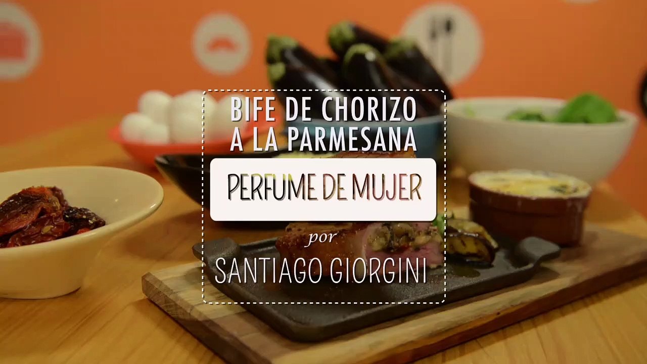 Bife de chorizo a la parmesana de la película "Perfume de mujer", por Santi Giorgini