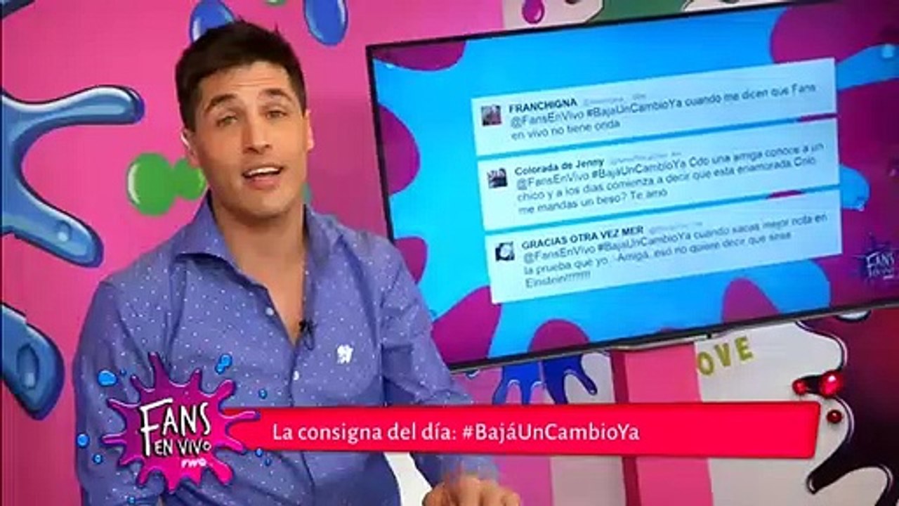 Blooper Los chicos se enojan con un tuit porque fans tiene onda - Fans en Vivo #142