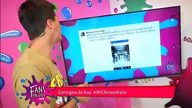 Blooper Jenny grita por la gira de Maroon5 + Jenny pone cara de enamorada - Fans en Vivo #149