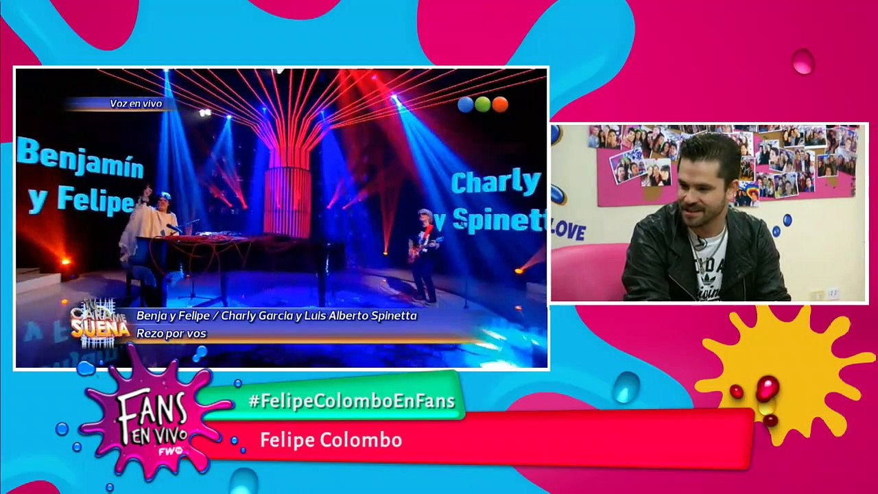 Felipe Colombo: "Charly Garcia se quejó de mi imitación" | Fans en Vivo #150