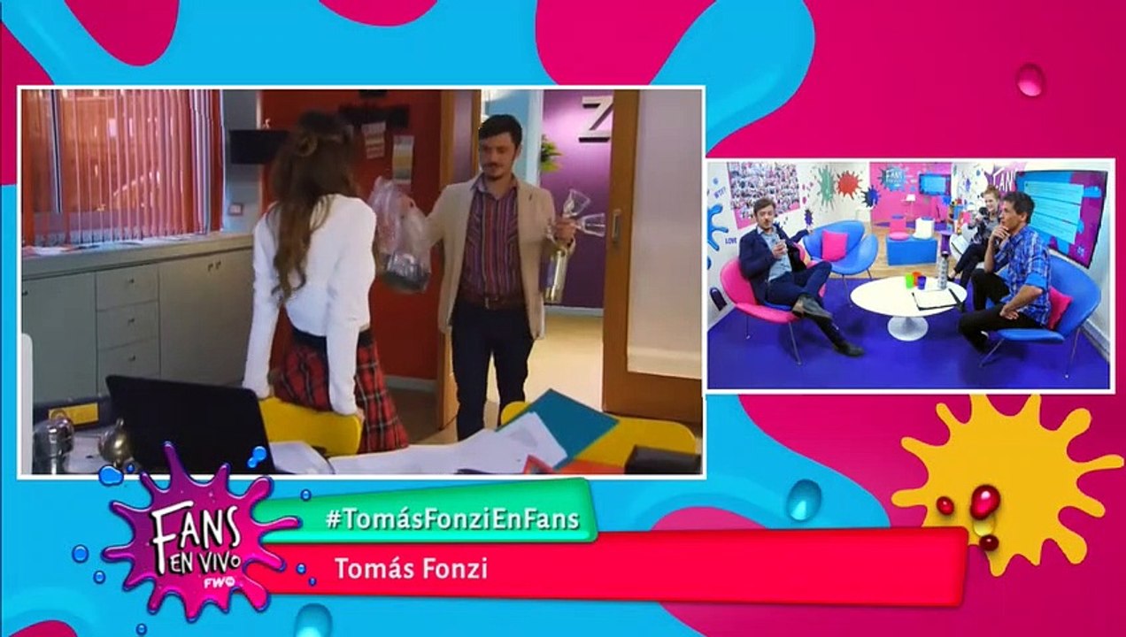 Tomas Fonzi y una escena graciosa con Lali Esposito | Fans en Vivo #152