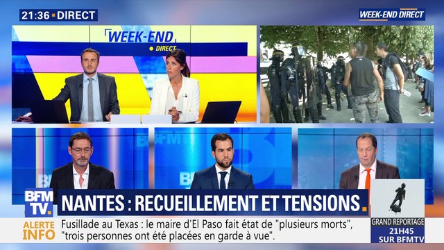 Mort de Steve Maia Caniço: recueillement et tensions à Nantes (2/2)