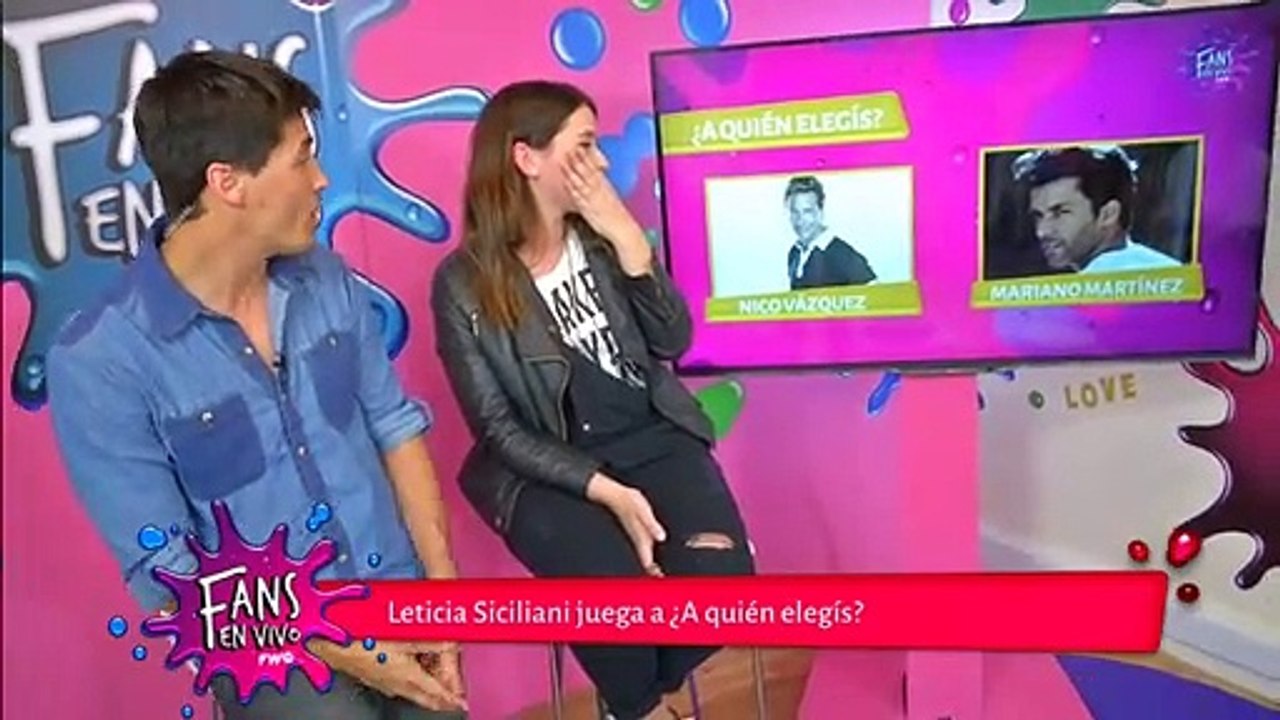 Leti Siciliani: ¿Nico Vazquez o Mariano Martine...