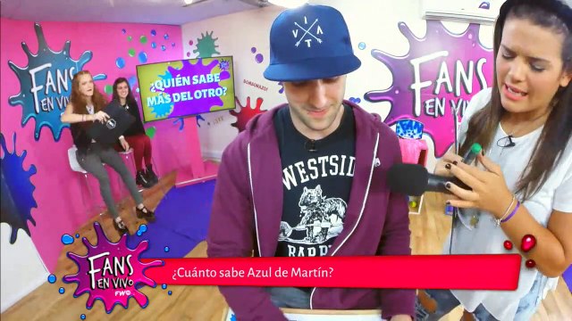Martin Landeira y Azul Tuzin: ¿Quién sabe más del otro? | Fans en Vivo #162