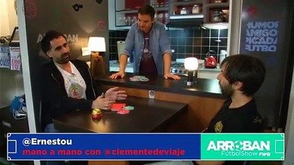 Clemente Cancela con @Ernestou: "No me gusta que se juzguen entre periodistas"