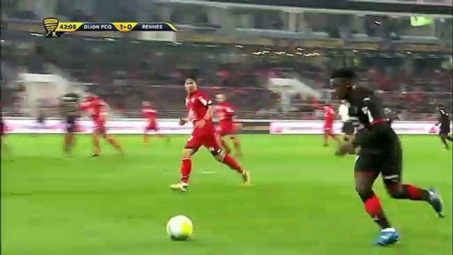 25/10/17 : Wahbi Khazri (43') : Dijon - Rennes (1-2)