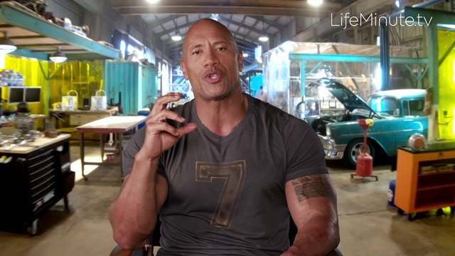A LifeMinute with Dwayne Johnson on Fast & Furious Presents: Hobbs & Shaw