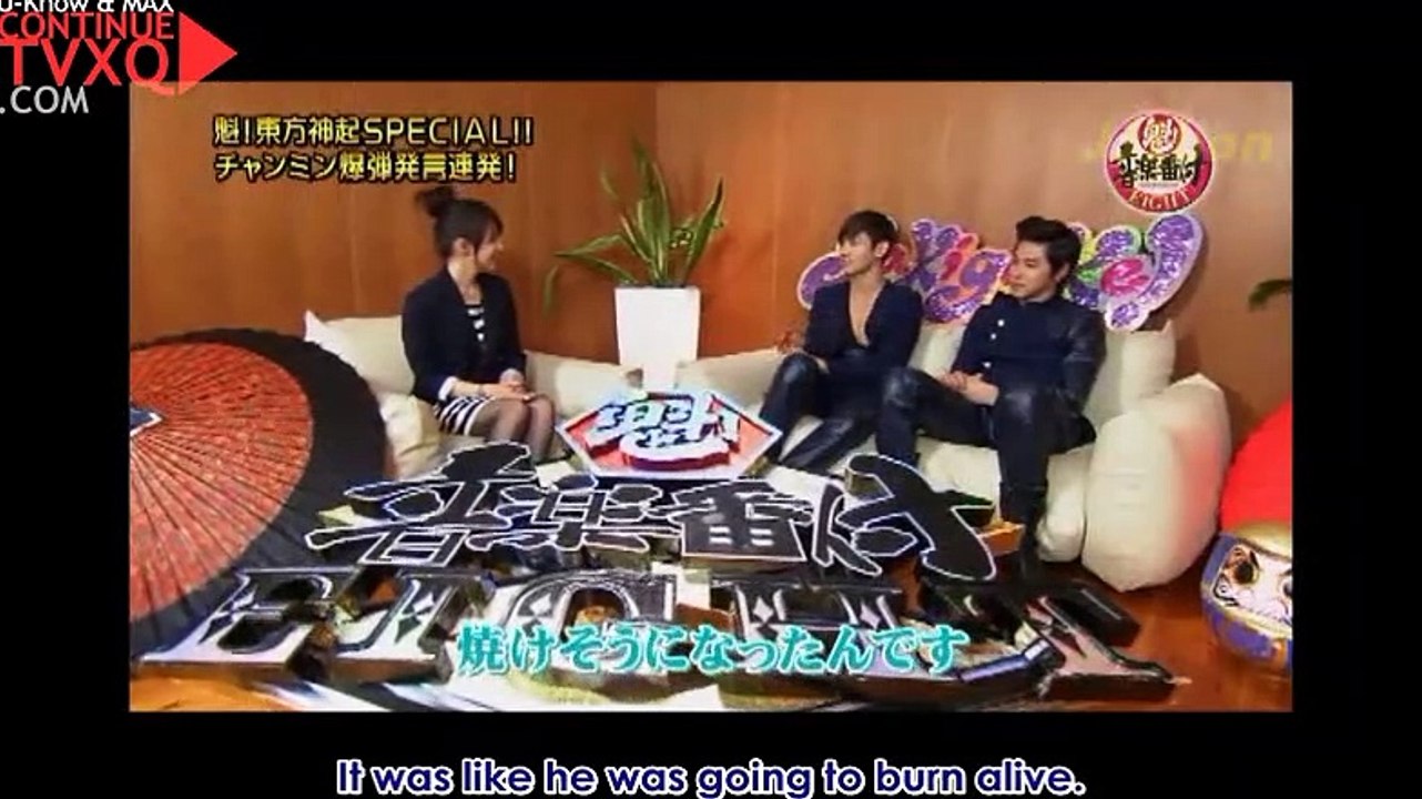 110209 THSK on Sakigake Music Ranking Eight