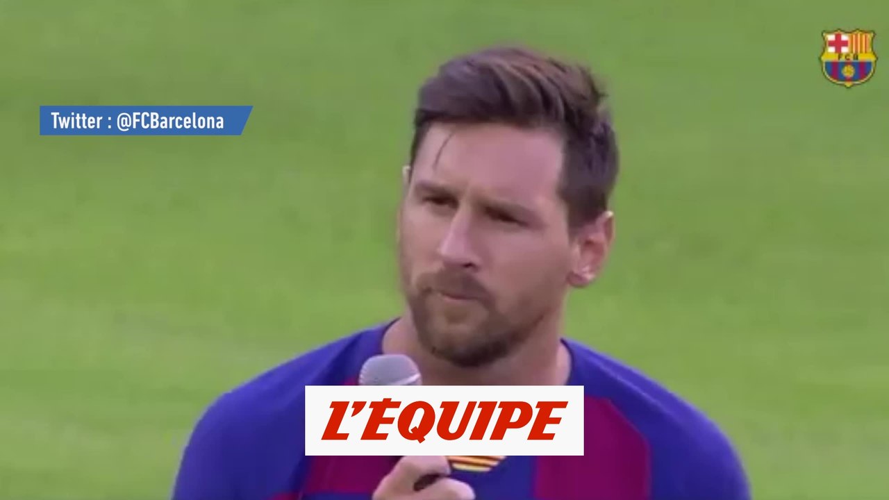 Messi ambitieux devant le Camp Nou - Foot - Barça