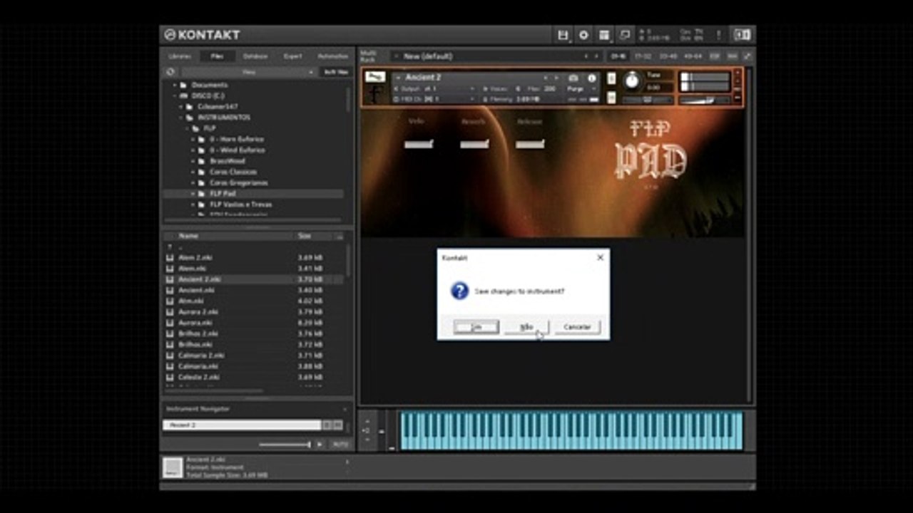 Esse PAD no FL Studio Vai Mudar Suas Produções (Kontakt Library INSANA!) "DOWNLOAD"
