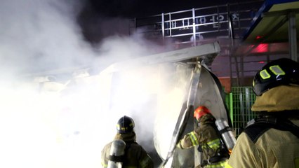 휴업 중인 요양병원에 불...다친 사람 없어 / YTN