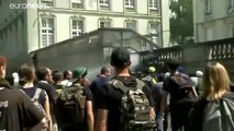 اشتباكات بين الشرطة ومتظاهرين في نانت الفرنسية بعد وفاة شاب في ظروف غامضة
