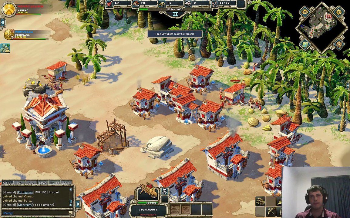 Age Of Empires Online Project Celeste Greeks Vs Babylonians with Portugama