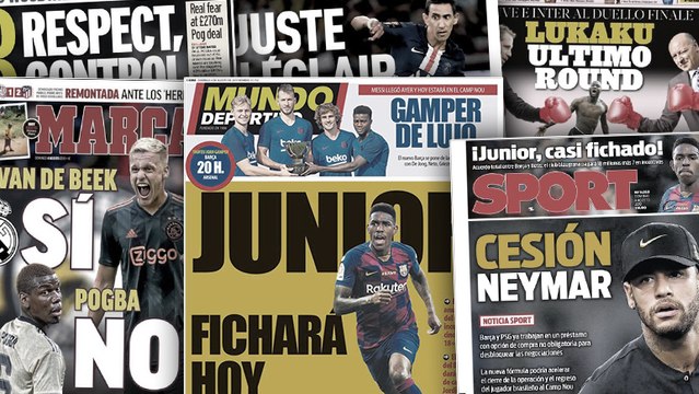 Ça brûle pour Junior Firpo au Barça, dernier round entre la Juve et l’Inter pour Romelu Lukaku