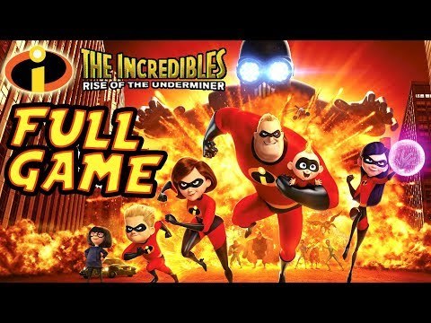 The Incredibles Rise of the Underminer FULL GAME Movie Longplay (PS2, Gamecube, XBOX, PC)