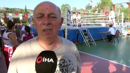 Simav'da Zafer Kupası Kick Boks Şampiyonası heyecanı