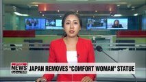 Japan orders removal of 'Comfort Woman' statue on display at arts festival